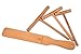 Crepe Spreader and Spatula Set - 4 Piece (Crepe Spatula 14" and 3.5", 5", 7" Crepe Spreaders) All Natural Beechwood and Finish - Comfortable Sizes Will Fit Any Crepe Pan - Made by Craft Kitchen