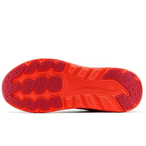 Image of WJA Men's Road-Running-Shoes Walking Fashion Athletic Sneakers Comfort Lightweight Working Gym Mesh Shoes.
