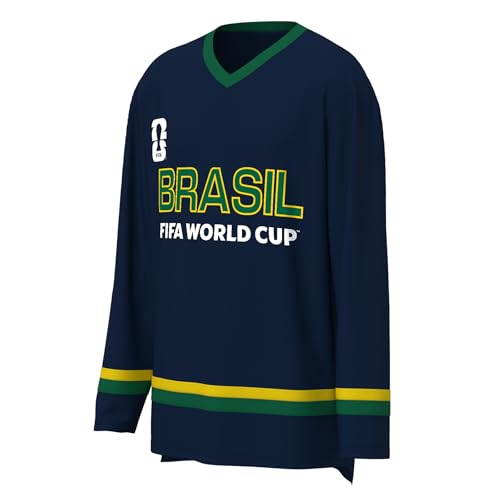 Image of Outerstuff FIFA World Cup 2026 Mens Long Sleeve V-Neck Hockey Jersey