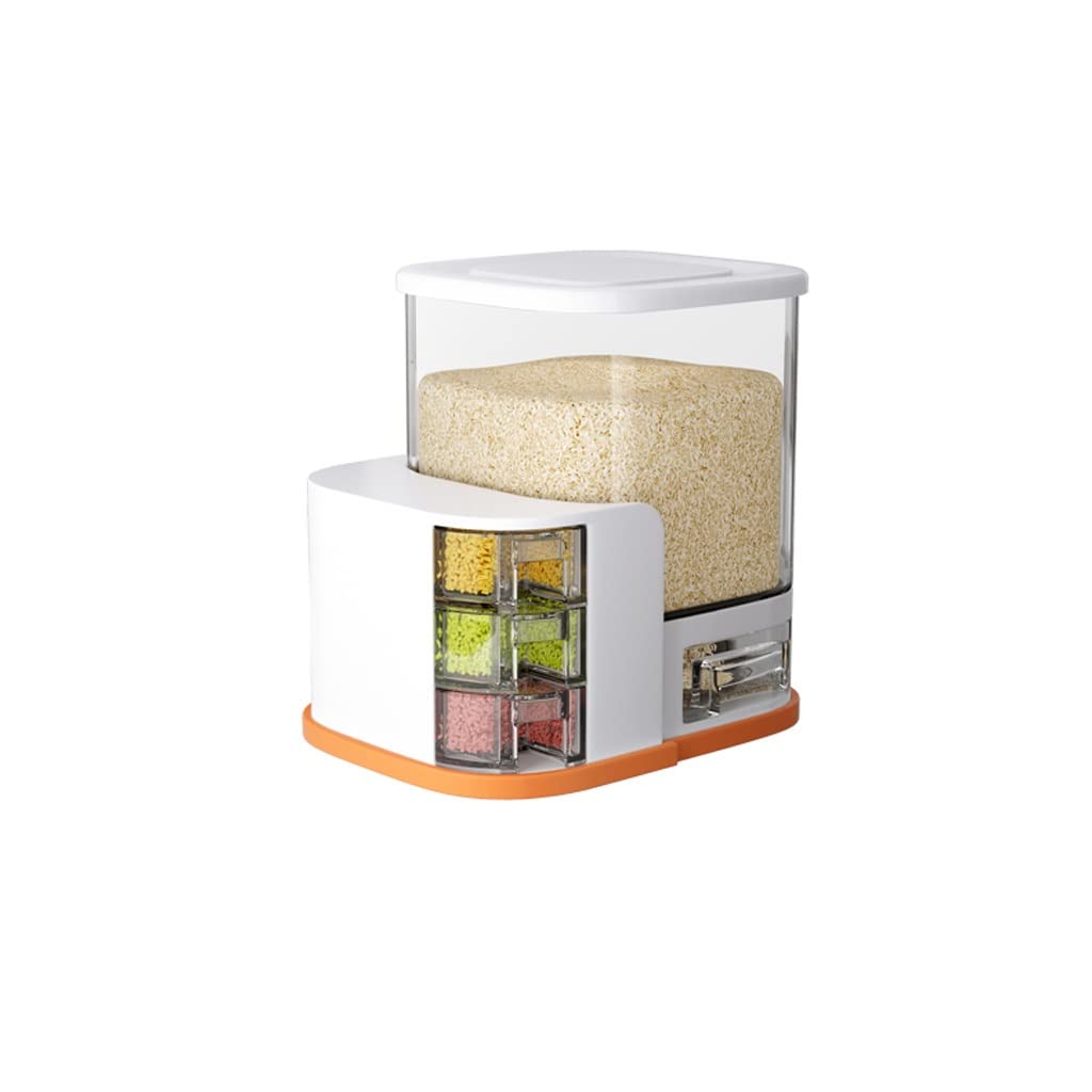 Cubo de arroz SSDD para mantener tus cereales frescos y tu despensa ordenada todos los días