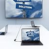 Hyper HyperDrive USB C to HDMI Adapter 8K60Hz, 4K144Hz, 2.1 HDR Video Output USB C to HDMI, Slim Design w/Silicone Cover, Compatible w/MacBook Pro/Air, iPad Pro/Air, Mac mini