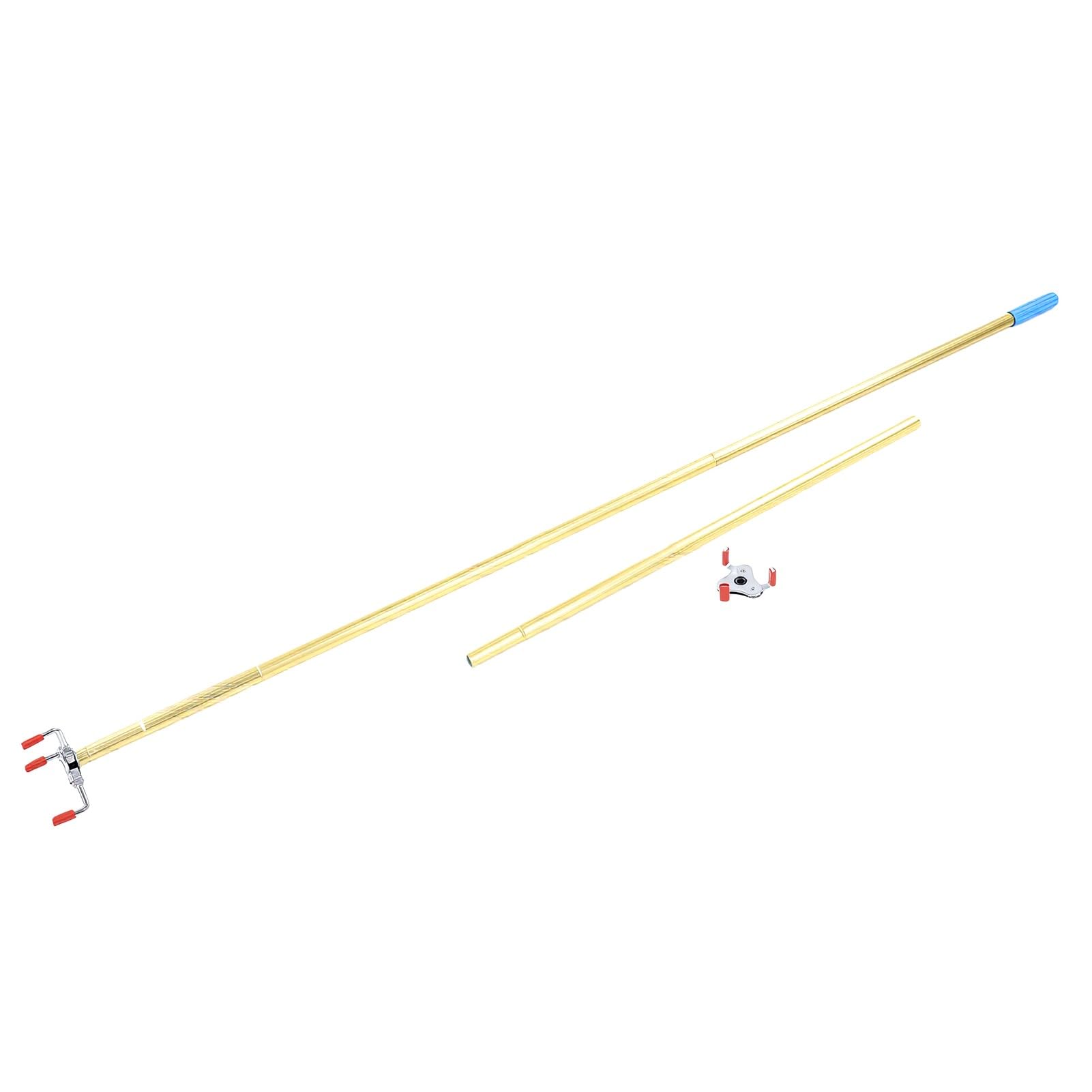 Sxhlseller Herramienta de Eliminación de Detector de Humo con Alarma Inalámbrica |la Broche de Aluminio Ligera de Poste de los 3. Va a Las Unidades del Techo de 4-7 Pulgadas