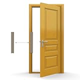 Door Armor 12' Pry Shield Door Accessory-Satin Nickel