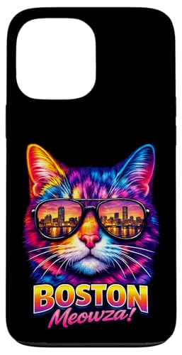 Boston Cat | �g�����f�B�ŃN�[���ŃJ���t���Ȏq�L�T���O���X���D�ƁB �X�}�z�P�[�X iPhone 13 Pro Max �p