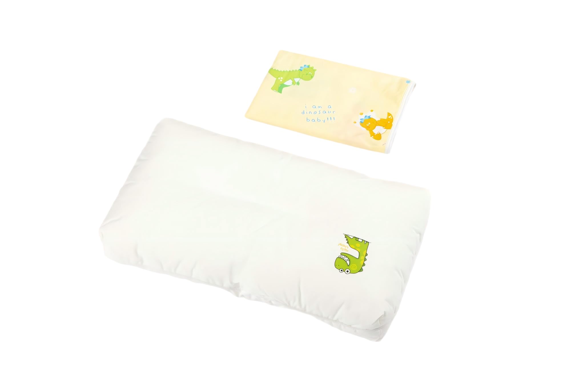 cutie pumpkin Toddler Pillow for 2,3,4,5 Years Old with Pillowcase-11”x 17”-Machine Washable Soft Hypoallergenic Cotton Kids Pillows,Small Toddler Pillow for Sleeping,Travel,Crib Bed,Nap,Daycare — image 1