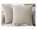 Bellmii - Pack de 2 Fundas Cojín de Terciopelo 45x45 cm, Cremallera Invisible, Sofá y Cama, Suave, Calidad, Decoración, Sala de Estar y Dormitorio (Champán)