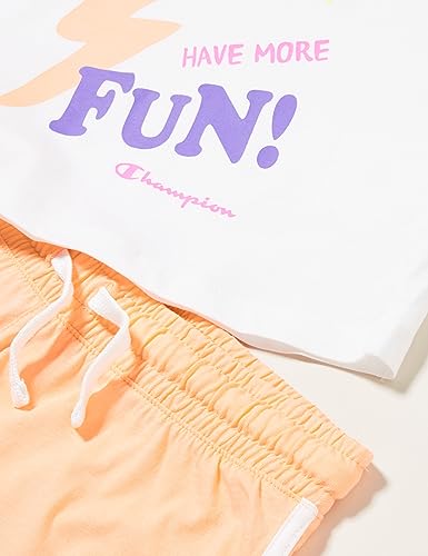 Camiseta y pantalones Champion niñas ropa deportiva infantil de verano 4