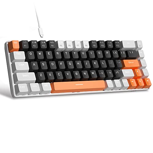 MageGee Portable 60% Gaming Mechanical Keyboard,...
