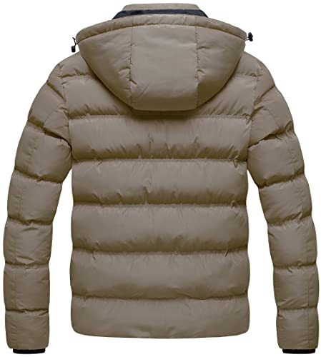 Image of Men's Puffer Jacket Waterproof Winter Parka jacket Warm Thicken Ski Coat