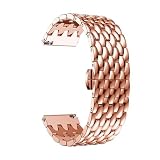 GerRit Fashion Strap da orologio da 22 mm Compatibile con cinghie Galaxy Watch 46mm / Gear S3 con 2 pcs Sostituzione Watch Band(Rose Gold,Galaxy Watch 46mm)