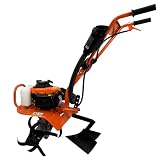 Motocultivador de Solo a Gasolina 3,6HP 53cc com Lâminas Cultivadoras + Sulcador Carbon Fak