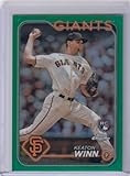 Baseball Trading Card 2024 Topps Chrome Refractor Green #208 Keaton Winn NM Near Mint RC Rookie 96/99 Giants