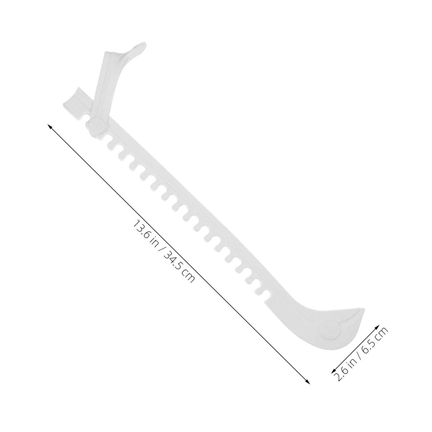 VICASKY 2Pairs Adjustable Ice Skate Blade Covers Non Slip Design for Figure and Hockey Skating for All for Adults Teens and Couples