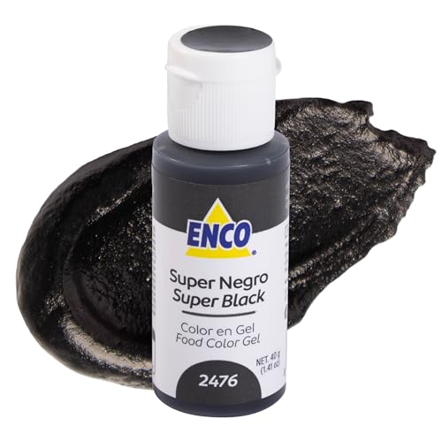 La mejor comparación de Colorantes de esta semana. 42 ENCO Color en Gel Super Negro 40g