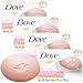 Dove Relaxing Lavender & chamomile scent Beauty Bar 4oz x 4 bars, pack of 1