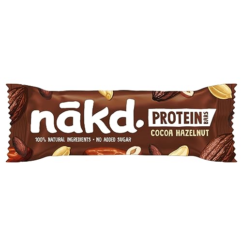 Nakd Cocoa Hazelnut Protein Bar - Vegan - Gluten Free - Healthy Snack, 45g (Pack of 16 bars) - Image 3