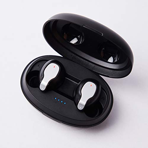 Image of PT30 True Wireless 5.0 in-Ear Earbuds Full Touch Control Powered by Airoha1532 chipset with 2200 mAh Charging Case, Bluetooth 5.0 Headphone, Auto Pairing & Dual Connectivity (Black)