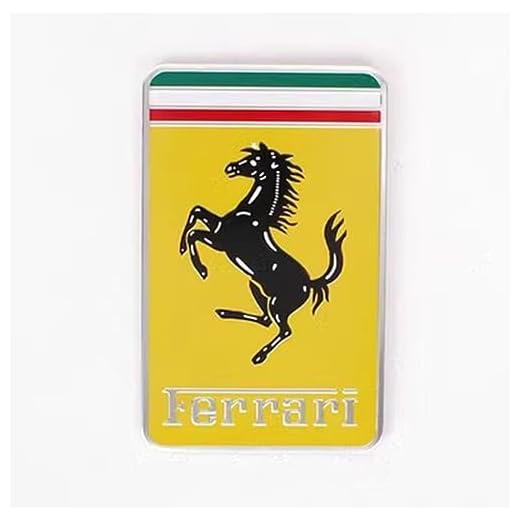 LNHZX 2 Pegatinas Decorativas Delanteras y traseras para Ferrari California 430 F12 458 488 812 F8 456, Pegatinas de protección Exterior 3D,A