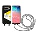 Produktbild Artwizz HangOn Case Designed für Samsung Galaxy S10 Plus - Schutzhülle als Handykette zum Umhängen mit Band und Kartenfach - Schwarz