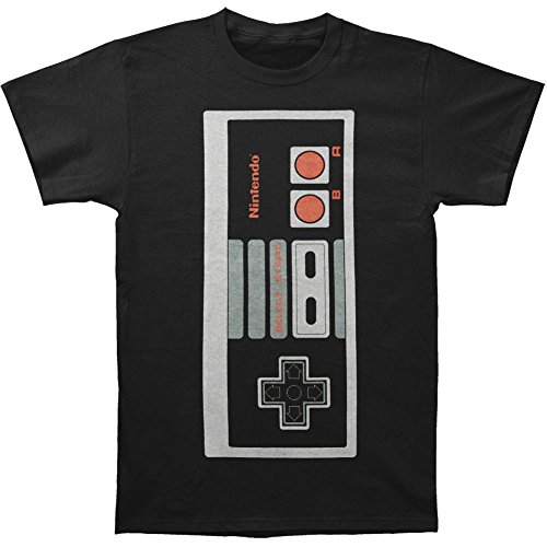 T-shirt Nintendo Manette pour homme en noir taille S