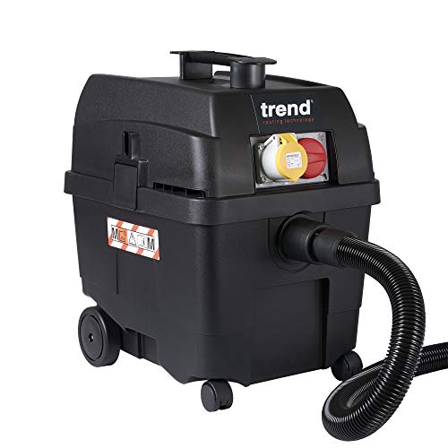 Trend T35 M-Class Wet & Dry Dust Extractor, Auto-Start Vacuum Extractor With Power Take Off, 800W, 110V, T35AL