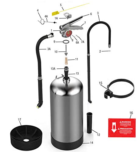 Fire Extinguisher, Wet Chemical, K