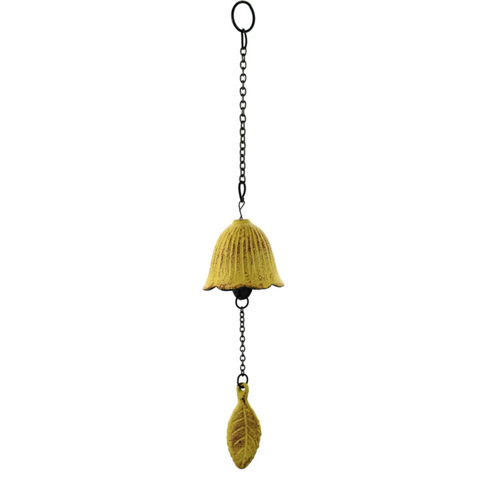 Retro Japanese Iron Wind Chimes, Soft Sound Outdoor Garden Decoration, Lucky Temple Bells Garden Decoration
