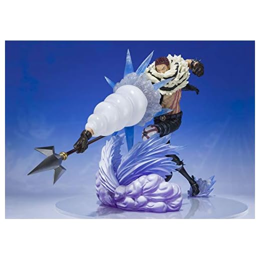 TAMASHII NATIONS BANDAI Charlotte Katakuri Mochi Tsuki Figur 16 cm One Pi, Mehrfarbig, 16 cm (BAS55018) Bunt