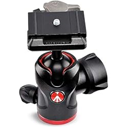 Rotula Tripode Manfrotto Manfrotto Cabeza de Bola Compacta 494, Cabeza de Bola de Fluida para Trípode, Estabilizador de Cámara, Equipo de Fotografía para Creación de Contenido, Fotografía