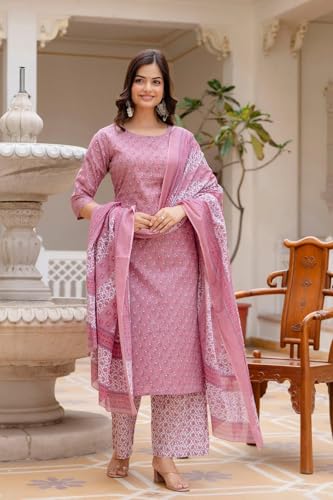 Ensemble kurta de qualité supérieure en viscose cousu main couleur pêche - 3