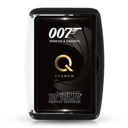 Top Trumps James Bond Card Game - Gadgets and Vehicles 784 WM01336