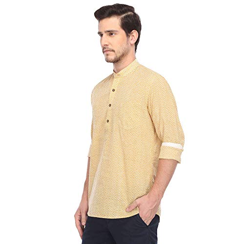 Image of Ethnix by Raymond Men's Cotton Regular Kurta