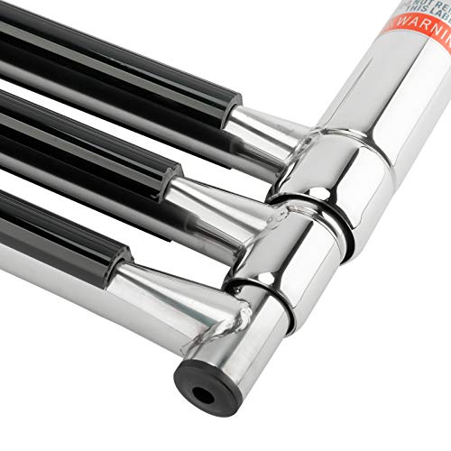Amarine Made 3 Step Stainless Steel Telescoping Boat Ladder Swim Step