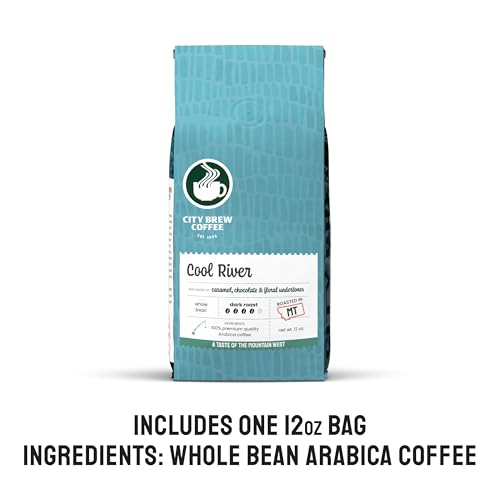 City Brew Cool River Café en Grano Tostado Oscuro 12 oz miniatura 2