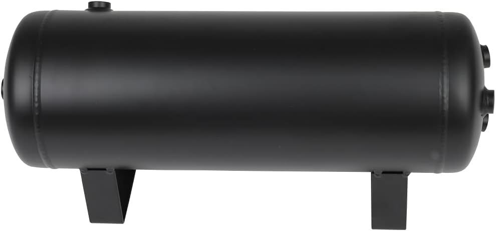 AINTIER 6L(1.5GAL) 6 Port Horn Air Tank Air Compressor Tank Car Horn Tank Air Horn Tank Train Horn Tank