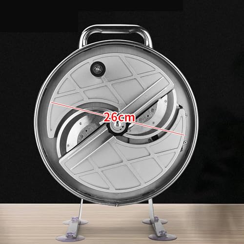 Cortadora manual ajustable de acero inoxidable para alimentos miniatura 3