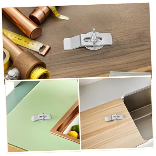 Supports évier sous plan kit de 20 pièces de fixation en acier inoxydable