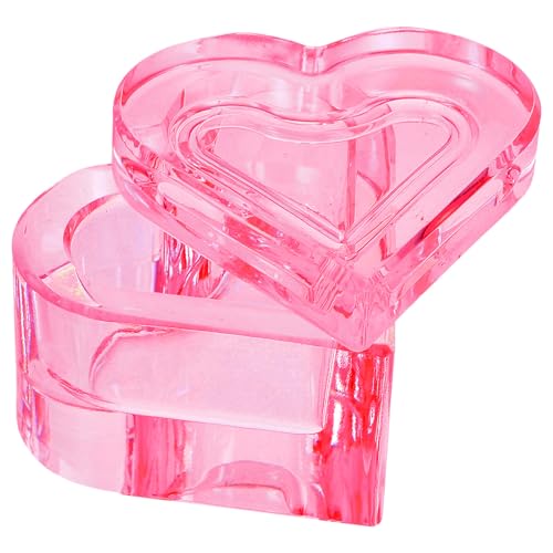 Platillo de Cristal en Forma de Corazón para Manicura miniatura 1