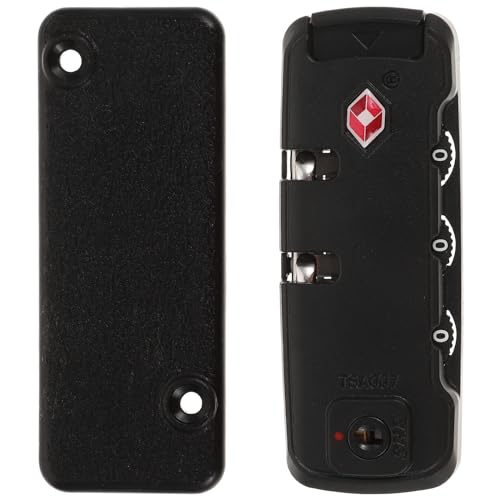 Baluue Lucchetto per valigia, Tsa007, con chiusura lampo, chiusura a zip, per bagagli, bagagli, serratura di sicurezza