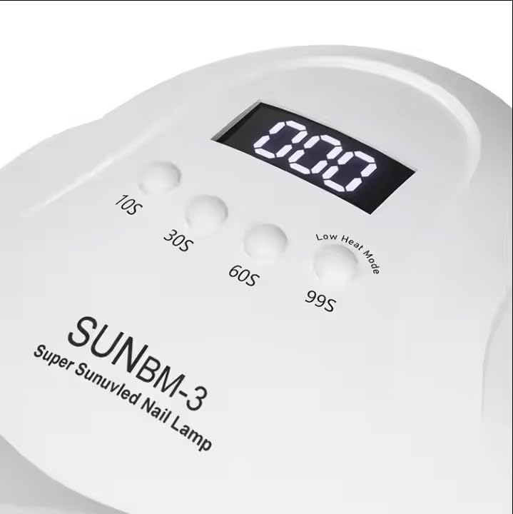 Lampada SUN UV LED 120 W per Unghie, compatibile con tutti i tipi di semipermanente, gel. Professionale con sensore di movimento, timer automatico oppure manuale