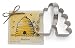 Beehive Cookie and Fondant Cutter - Ann Clark - 4 Inches - US Tin Plated Steel