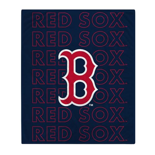 Pegasus Sports Boston Red Sox Echo Wordmark Blanket
