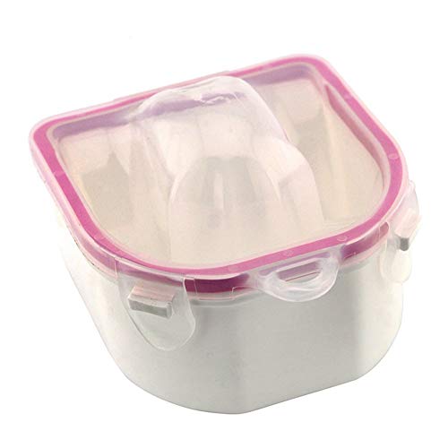IDS Nail Spa Bowl, Professional Acetone Resistant Soak Off Warm Nail Soak Bowl Manicure Tool