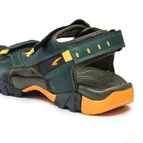 Image of ASIAN Men's VISTARA-24 Casual Sandals with adjustable velcro closure for easy wear with flexible fitting and trendy and stylish looks ideal for everyday use for mens as well as boys