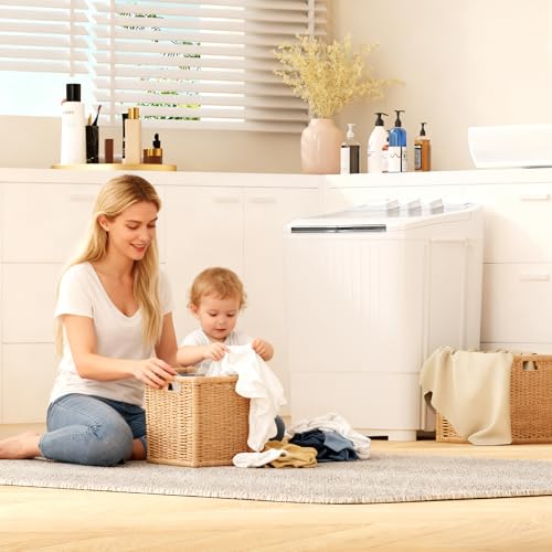 image for INTERGREAT Portable Washing Machine, 16lbs Compact Washer(9.6lbs) and 