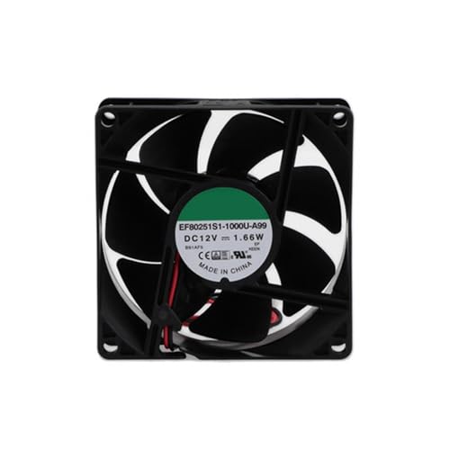 Cooling Fan for SUNON EF80251S1-1000U-A99 DC12V 1.66W 2Lines