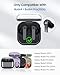 Fintie Clear Case for Samsung Galaxy Buds4 / Galaxy Buds4 Pro 2026, Anti-Lost Shockproof Earbuds Protective Cover with Keychain Carabiner Support Wireless Charging