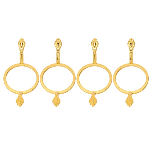 4PCS Woska Uszczelniająca Silikonowa Matowa Mata, Formy Proste Zestaw, Metalowe Klejenie Woskowania Pierścienie dla Miłośników Rzemieślniczego z metalową rundę metalową (Okrągły)