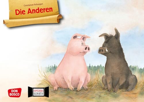 Preisvergleich Produktbild Die Anderen. Kamishibai Bildkartenset: Entdecken - Erzählen - Begreifen: Bilderbuchgeschichten. Tiergeschichte für einen respektvol-len Umgang ... für unser Erzähltheater)