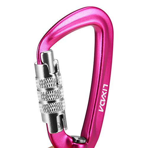 Carabiner Clip, Andoer Mosquetão giratório Mosquetão giratório 360 ° Mosquetão giratório pequeno Mos